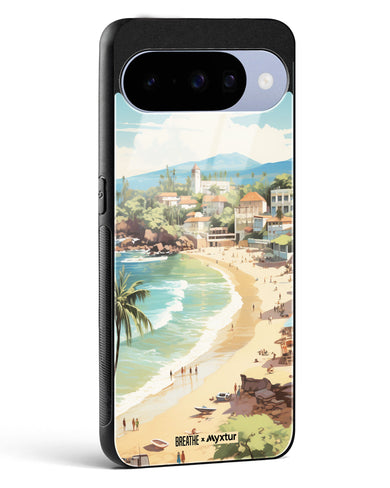 Coastal Bliss in Goa [BREATHE] Glass Case Phone Cover (Google)
