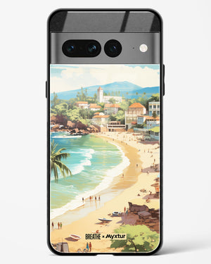 Coastal Bliss in Goa [BREATHE] Glass Case Phone Cover (Google)