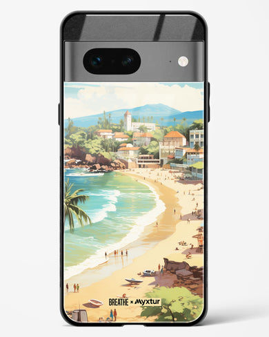 Coastal Bliss in Goa [BREATHE] Glass Case Phone Cover (Google)