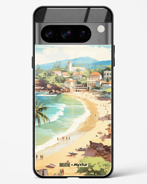 Coastal Bliss in Goa [BREATHE] Glass Case Phone Cover (Google)