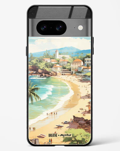 Coastal Bliss in Goa [BREATHE] Glass Case Phone Cover (Google)