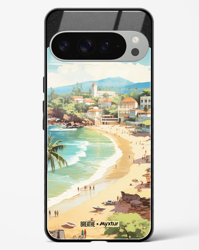 Coastal Bliss in Goa [BREATHE] Glass Case Phone Cover (Google)