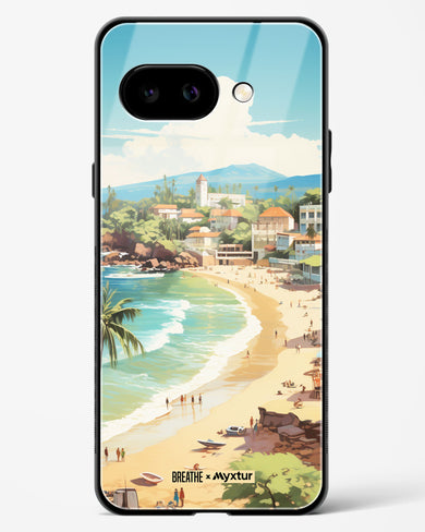 Coastal Bliss in Goa [BREATHE] Glass Case Phone Cover (Google)