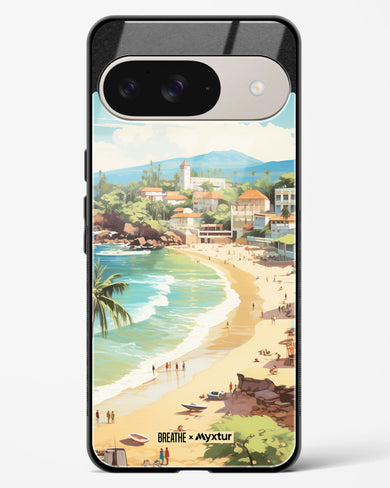 Coastal Bliss in Goa [BREATHE] Glass Case Phone Cover (Google)