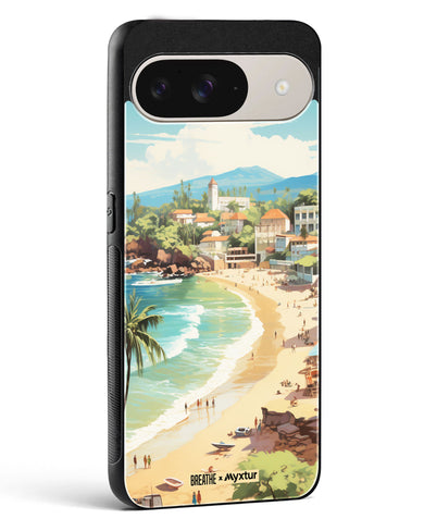 Coastal Bliss in Goa [BREATHE] Glass Case Phone Cover (Google)