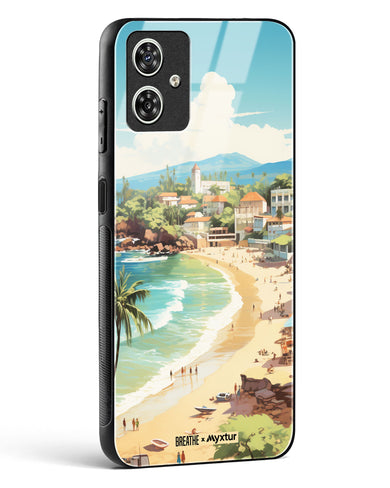 Coastal Bliss in Goa [BREATHE] Glass Case Phone Cover (Motorola)