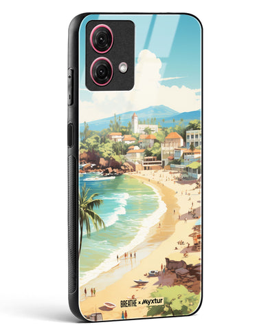 Coastal Bliss in Goa [BREATHE] Glass Case Phone Cover (Motorola)