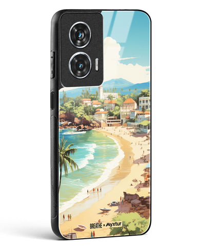 Coastal Bliss in Goa [BREATHE] Glass Case Phone Cover (Motorola)