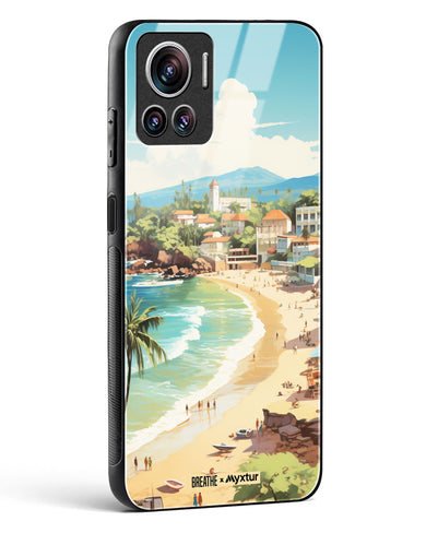 Coastal Bliss in Goa [BREATHE] Glass Case Phone Cover (Motorola)
