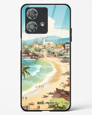 Coastal Bliss in Goa [BREATHE] Glass Case Phone Cover-(Motorola)
