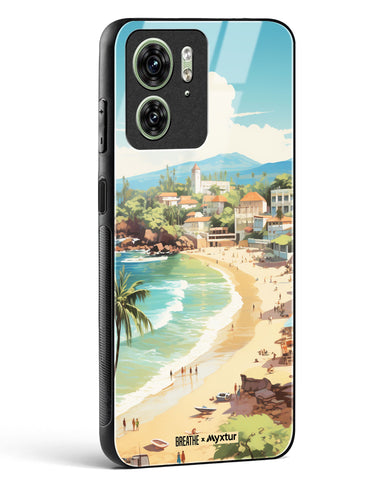 Coastal Bliss in Goa [BREATHE] Glass Case Phone Cover (Motorola)