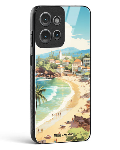 Coastal Bliss in Goa [BREATHE] Glass Case Phone Cover (Motorola)