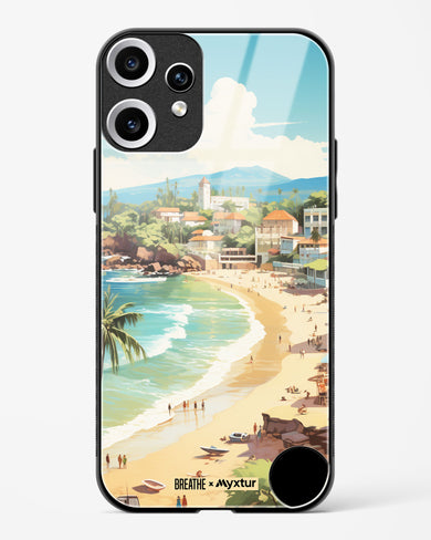 Coastal Bliss in Goa [BREATHE] Glass Case Phone Cover (Nothing)
