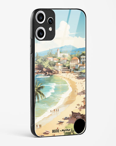 Coastal Bliss in Goa [BREATHE] Glass Case Phone Cover (Nothing)