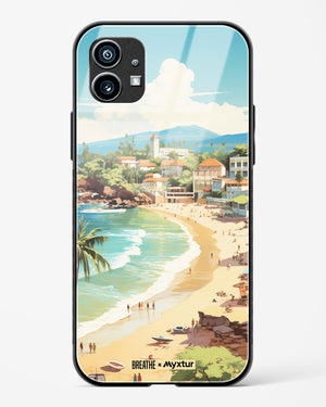 Coastal Bliss in Goa [BREATHE] Glass Case Phone Cover (Nothing)