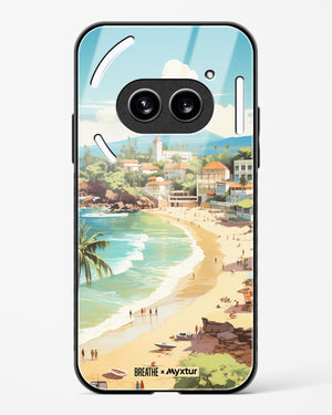 Coastal Bliss in Goa [BREATHE] Glass Case Phone Cover (Nothing)