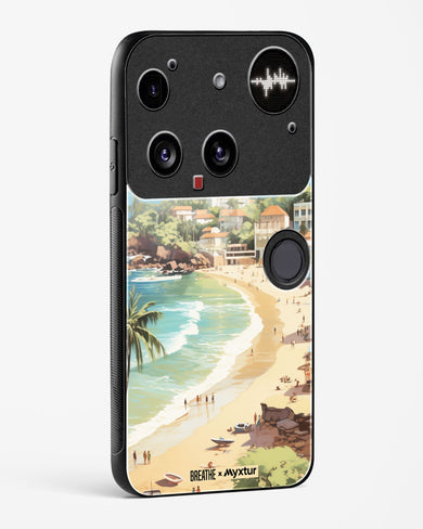 Coastal Bliss in Goa [BREATHE] Glass Case Phone Cover (Nothing)