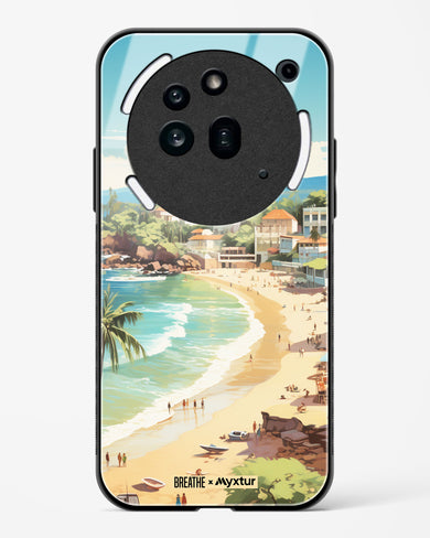 Coastal Bliss in Goa [BREATHE] Glass Case Phone Cover (Nothing)