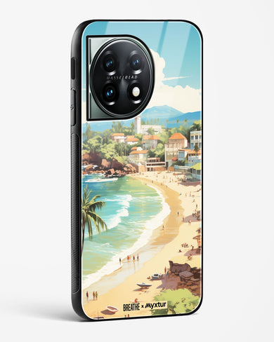 Coastal Bliss in Goa [BREATHE] Glass Case Phone Cover (OnePlus)