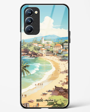 Coastal Bliss in Goa [BREATHE] Glass Case Phone Cover (Oppo)