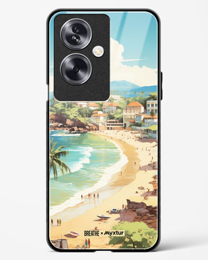 Coastal Bliss in Goa [BREATHE] Glass Case Phone Cover (Oppo)