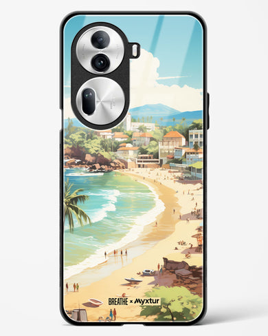 Coastal Bliss in Goa [BREATHE] Glass Case Phone Cover (Oppo)