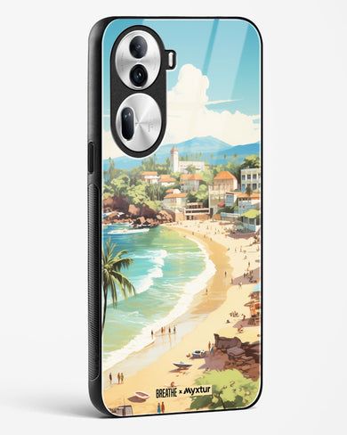 Coastal Bliss in Goa [BREATHE] Glass Case Phone Cover (Oppo)