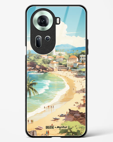 Coastal Bliss in Goa [BREATHE] Glass Case Phone Cover (Oppo)