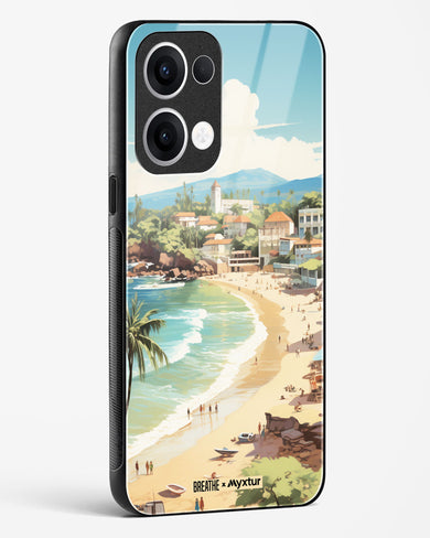 Coastal Bliss in Goa [BREATHE] Glass Case Phone Cover (Oppo)