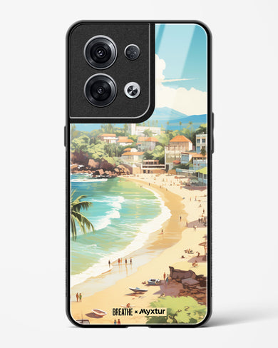 Coastal Bliss in Goa [BREATHE] Glass Case Phone Cover (Oppo)