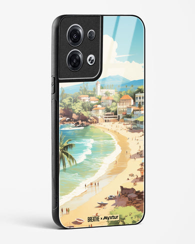 Coastal Bliss in Goa [BREATHE] Glass Case Phone Cover (Oppo)