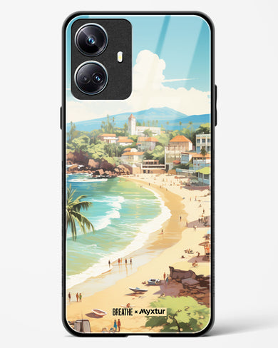 Coastal Bliss in Goa [BREATHE] Glass Case Phone Cover-(Realme)