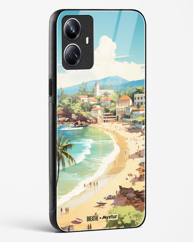 Coastal Bliss in Goa [BREATHE] Glass Case Phone Cover-(Realme)