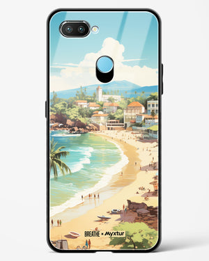 Coastal Bliss in Goa [BREATHE] Glass Case Phone Cover-(Realme)