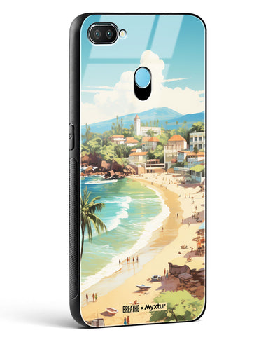 Coastal Bliss in Goa [BREATHE] Glass Case Phone Cover-(Realme)