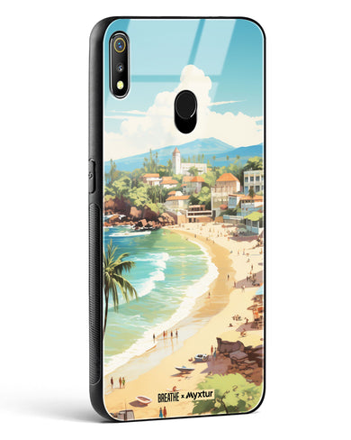 Coastal Bliss in Goa [BREATHE] Glass Case Phone Cover-(Realme)