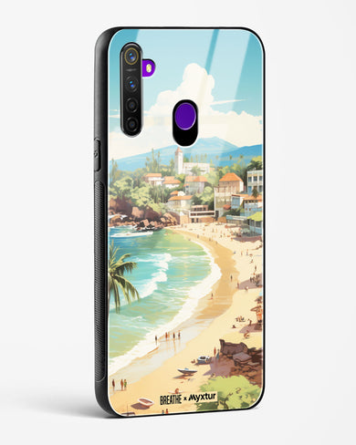 Coastal Bliss in Goa [BREATHE] Glass Case Phone Cover-(Realme)