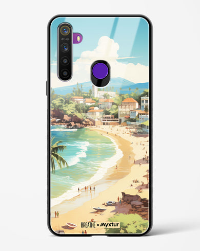 Coastal Bliss in Goa [BREATHE] Glass Case Phone Cover-(Realme)