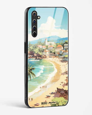 Coastal Bliss in Goa [BREATHE] Glass Case Phone Cover-(Realme)