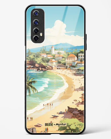 Coastal Bliss in Goa [BREATHE] Glass Case Phone Cover-(Realme)