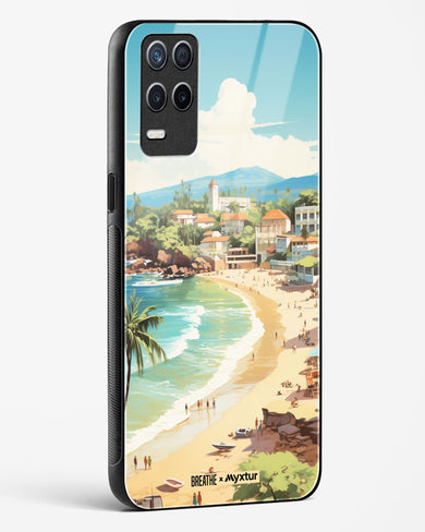 Coastal Bliss in Goa [BREATHE] Glass Case Phone Cover-(Realme)