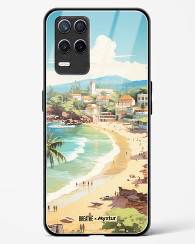 Coastal Bliss in Goa [BREATHE] Glass Case Phone Cover-(Realme)