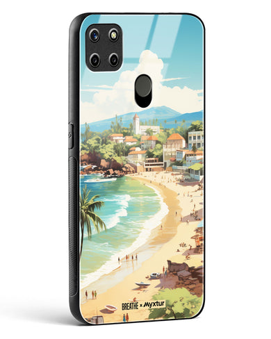 Coastal Bliss in Goa [BREATHE] Glass Case Phone Cover-(Realme)