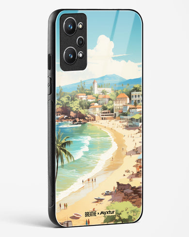 Coastal Bliss in Goa [BREATHE] Glass Case Phone Cover-(Realme)
