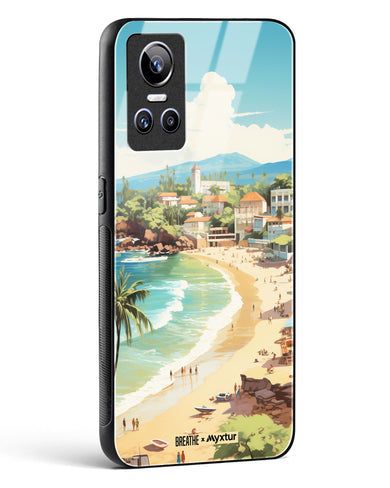 Coastal Bliss in Goa [BREATHE] Glass Case Phone Cover-(Realme)