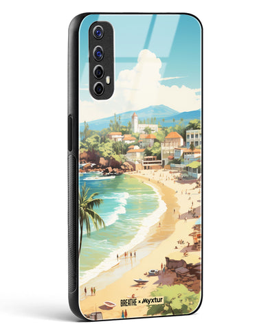 Coastal Bliss in Goa [BREATHE] Glass Case Phone Cover-(Realme)