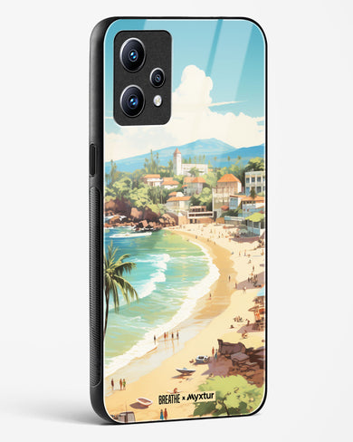 Coastal Bliss in Goa [BREATHE] Glass Case Phone Cover-(Realme)