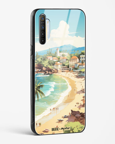 Coastal Bliss in Goa [BREATHE] Glass Case Phone Cover-(Realme)