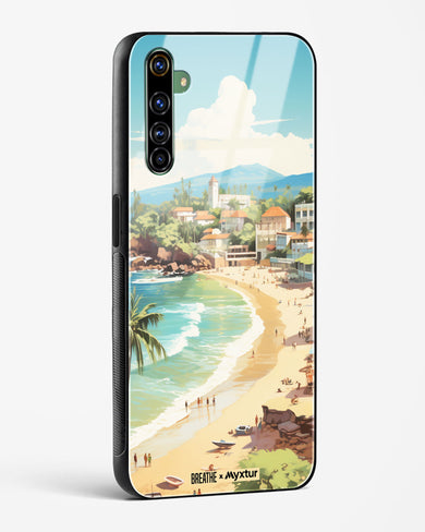 Coastal Bliss in Goa [BREATHE] Glass Case Phone Cover-(Realme)