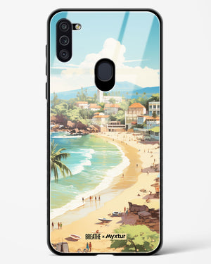 Coastal Bliss in Goa [BREATHE] Glass Case Phone Cover-(Samsung)